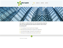 Tablet Screenshot of cilixcapital.com